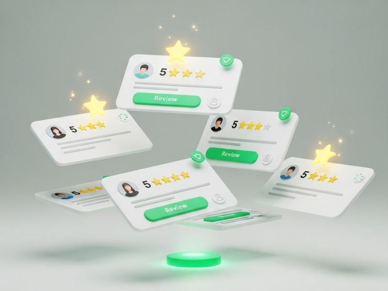 Effortless positive review collection across Google, Yelp and TripAdvisor