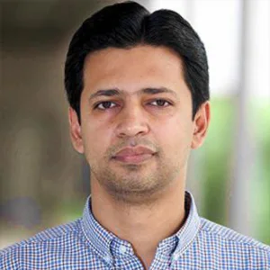 Portrait of Badar Khushnood