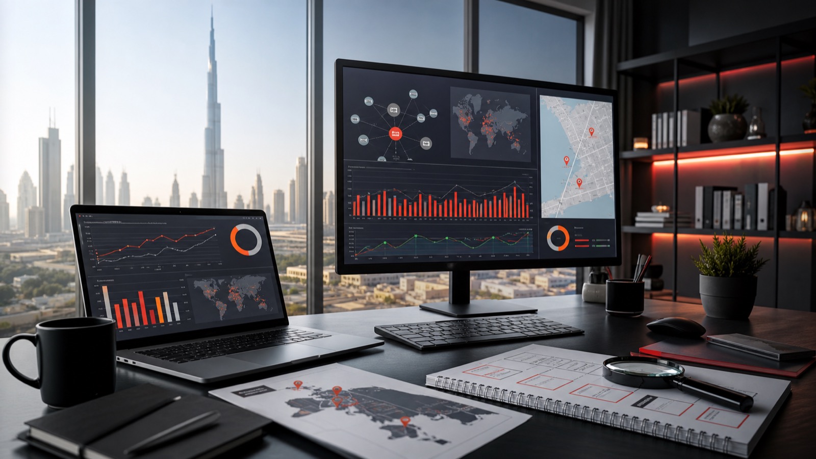 Illustration for Arabic vs English SEO Strategy for UAE Businesses